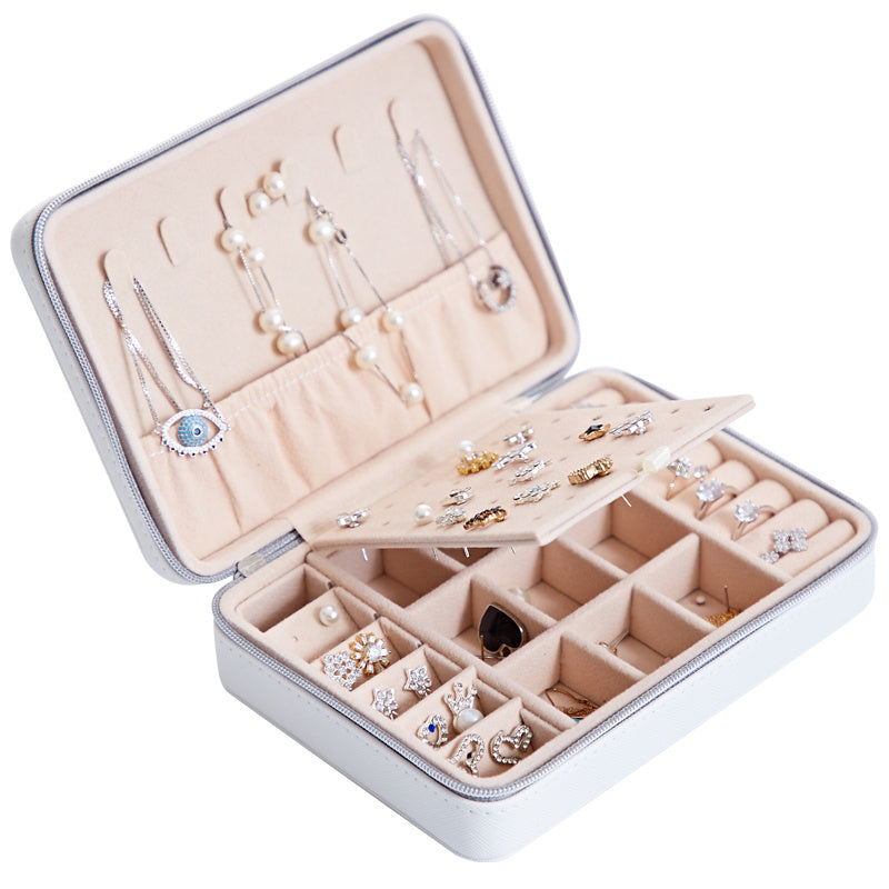 Jewelry Box For Earrings, Earrings, Rings
